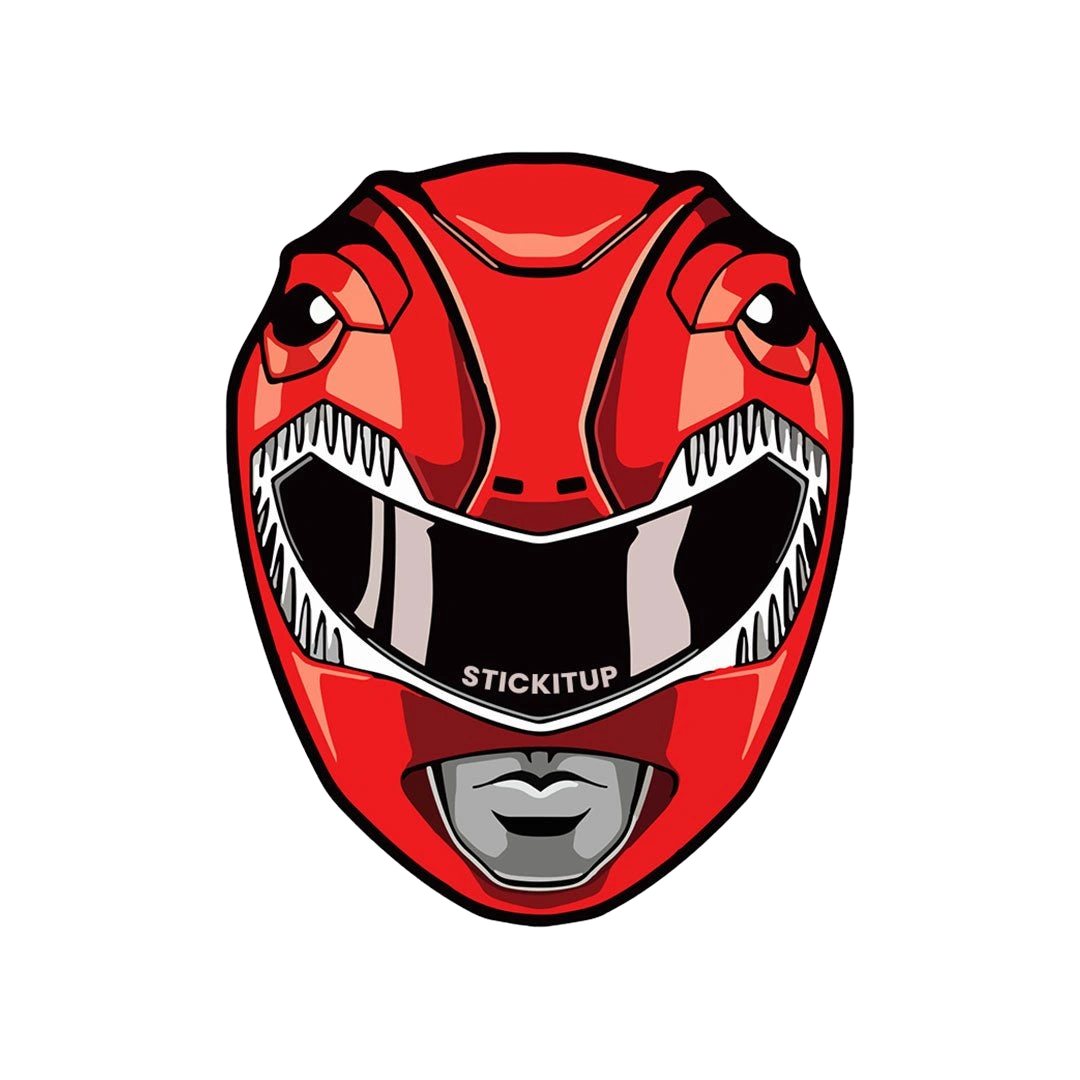 Red Ranger Sticker